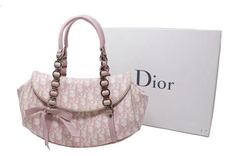 pink dior print bag|christian Dior handbags pink.